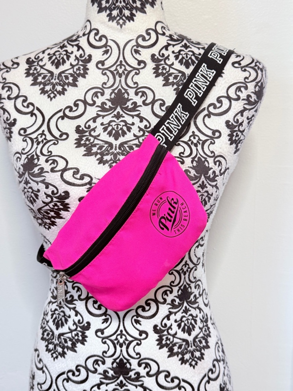 PINK Victoria's Secret Hot Pink Crossbody Bag
